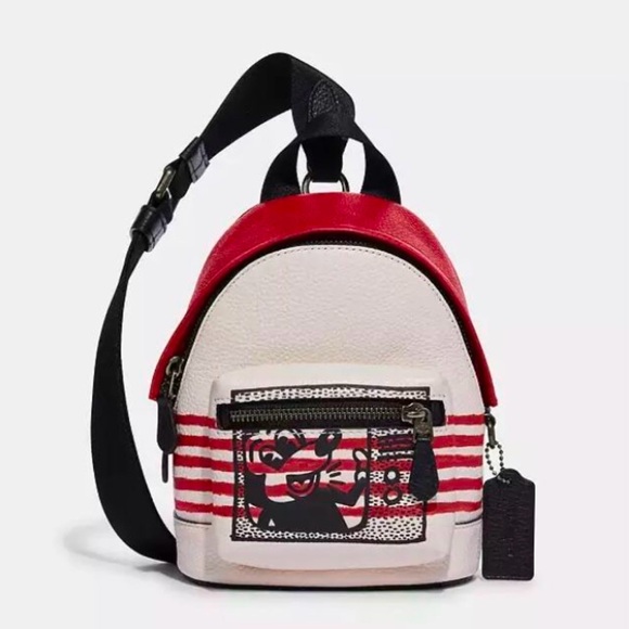 Disney Mickey Mouse X Keith Haring Small
West Backpack Crossbody - Picture 10 of 12